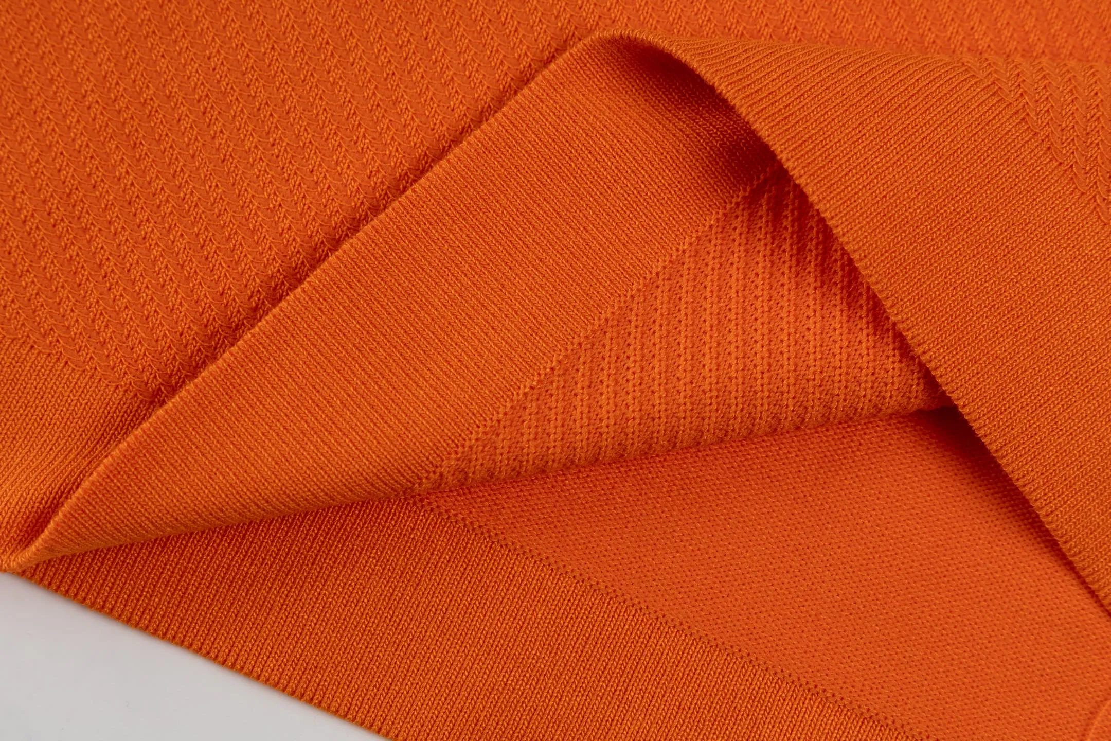 HERMES polo ， Retro Same Style T Versatile : Orange Size：M-3XL